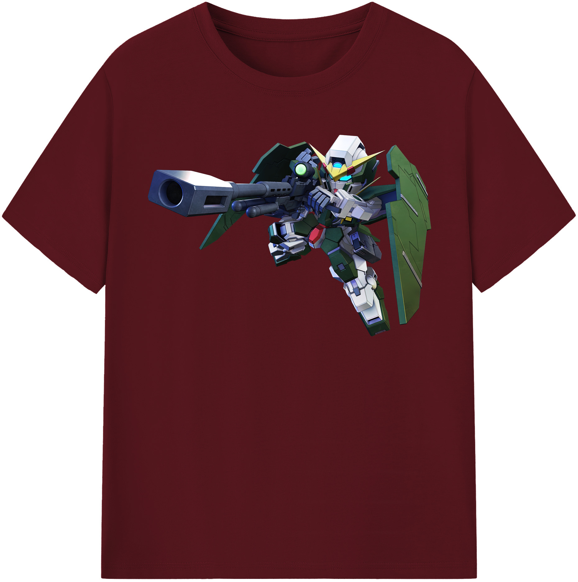 （画像用） 機動戦士ガンダム Mobile Suit Gundam 綿100％半袖Tシャツ（フロントプリント）